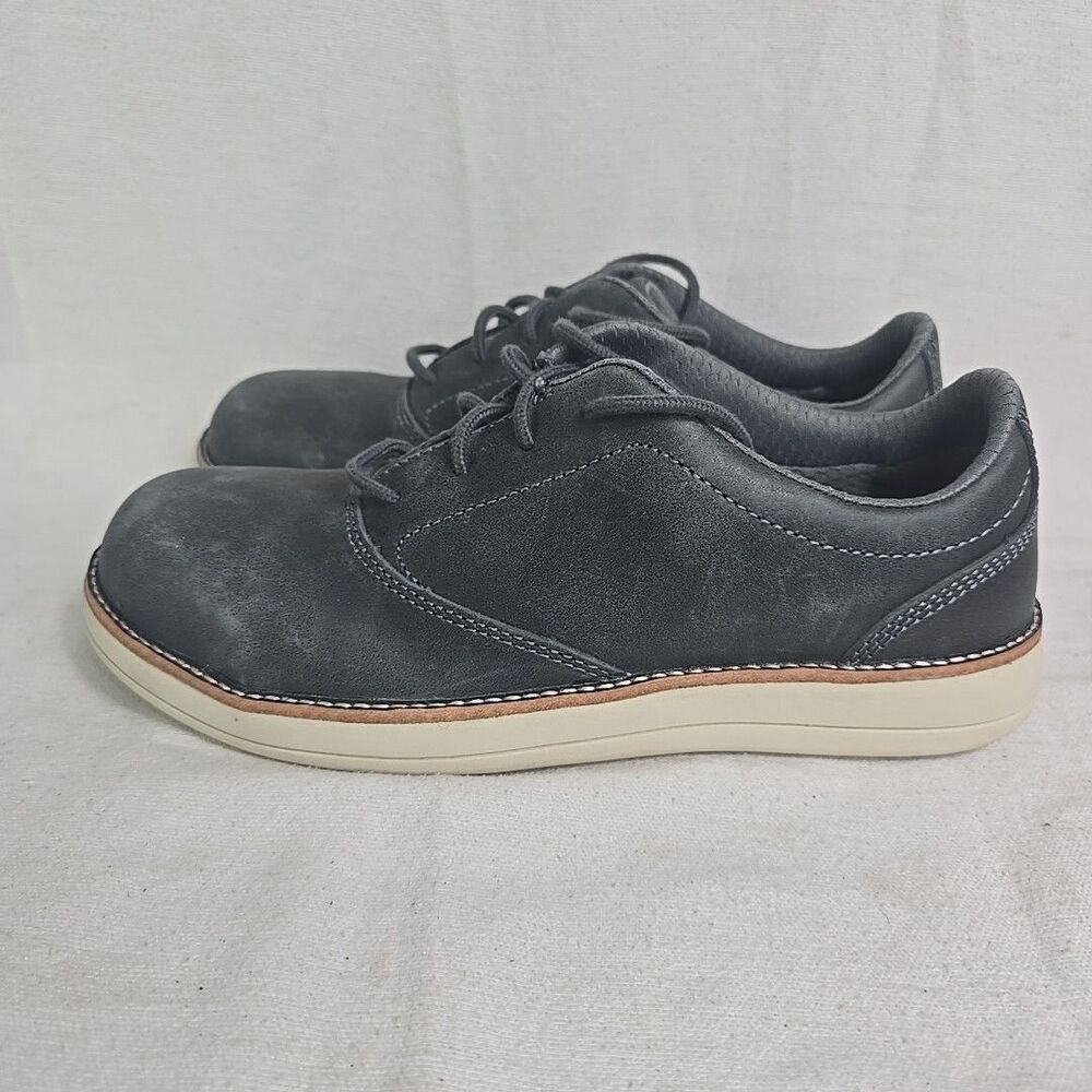 WORX by Red Wing Shoes Steel Toe Oxford 5144 Women's 8M Gray Safety Work Shoes